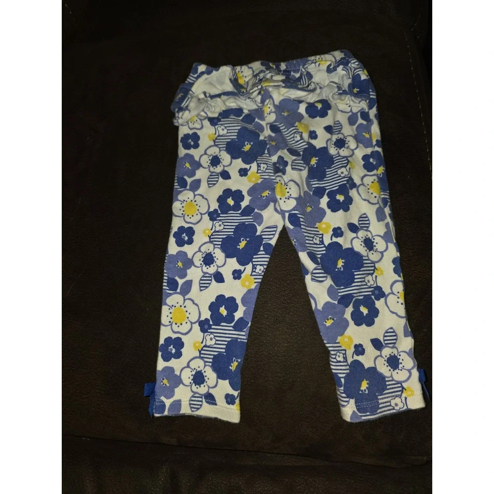 Gymboree layette line baby girl cat kite floral onsie leggings hat 12 18 months‎